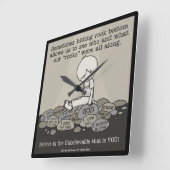 Rock Bottom Vierkante Klok (Hoek)