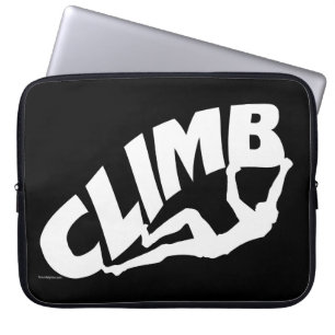 Rock Bouldering, klimmen Laptop Sleeve