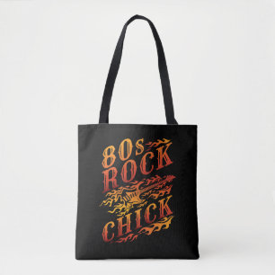 Rock Chick Music Lover Women van 80 s Draagtas