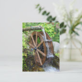 Rock City Water Wheel Briefkaart (Staand voorkant)