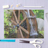 Rock City Water Wheel Tissuepapier (Craft)
