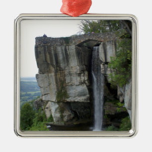 Rock City Waterfall Metalen Ornament