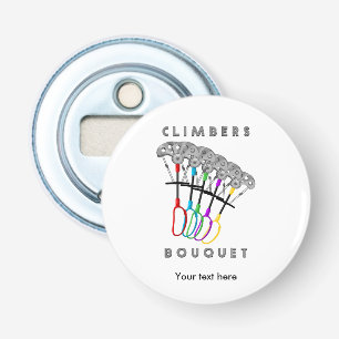 Rock climate bers Bouquet Button Flesopener