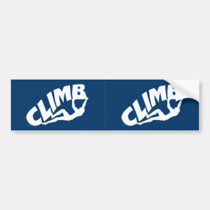 Rock Climate Bouldering Bumpersticker