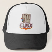 Rock climate Bouldering Funny Floor is lava Trucker Pet (Voorkant)