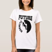 Rock Climate Future Climate T-shirt (Voorkant)