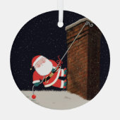 Rock Climate Holiday Gift Glas Ornament (Achterkant)