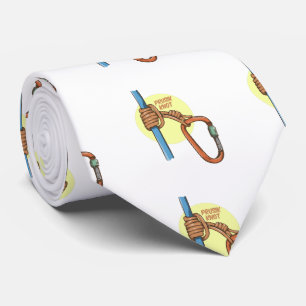 Rock climate Prusik Knot Stropdas