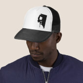 Rock climate Trucker Hat Pet (In situ)