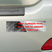 Rock Climber 6 bumper sticker (Op auto)