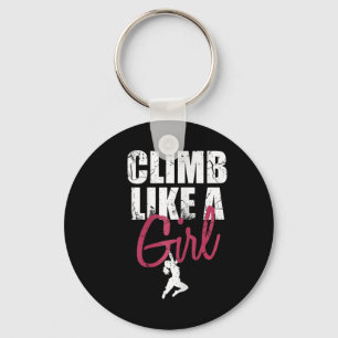 Rock Climber Boulderaar Klimmer - Klim Als Een Mei Sleutelhanger