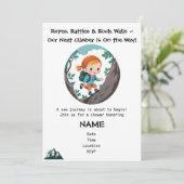 Rock Climber Girl Baby shower Invitation (Debout devant)