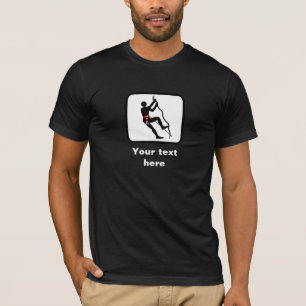 Rock Climber Logo --  T-shirt