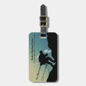 Rock Climbing Bagagelabel (Voorkant verticaal)