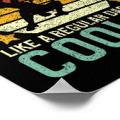 Rock Climbing Dad Mountain Climber Funny Father's  Poster (Hoek)