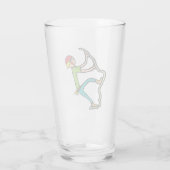 Rock Climbing Glas (Achterkant)