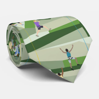 Rock Climbing Greens Neck Tie Stropdas