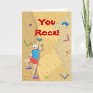 Rock Climbing Party Bedankt voor je berichtjes