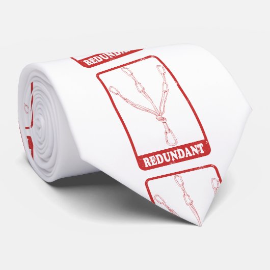 Rock climbing redundant belay station stropdas (Opgerold)