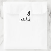 Rock Climbing Ronde Sticker (Tas)