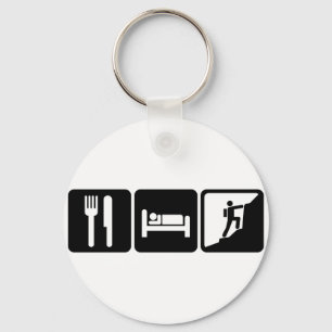 Rock Climbing Sleutelhanger