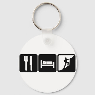 Rock Climbing Sleutelhanger