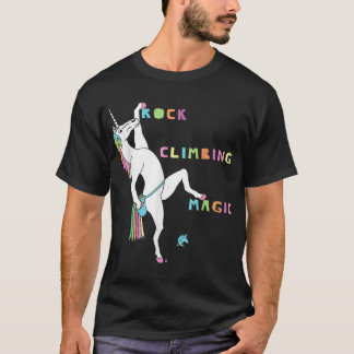 Rock Climbing Unicorn Costume Unicorn funny funny T-shirt