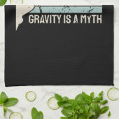 Rock Climbing Vintage Theedoek (Gevouwen)