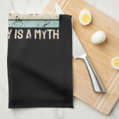 Rock Climbing Vintage Theedoek (Quarter Fold)