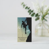 Rock Climbing Visitekaartje (Staand voorkant)