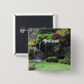 Rock Close Vierkante Button 5,1 Cm (Voorkant /achterkant)