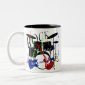 Rock Coffee Mok (Links)