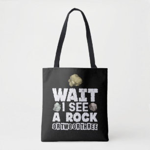 Rock Collector - Funny Geologist Mineral Geology Draagtas