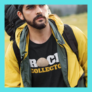 Rock Collector Geoloog Hobby Rock Collectie T-shirt