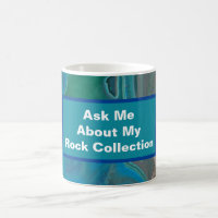 Rock Collector Humor Blauw Groen Marmersteen