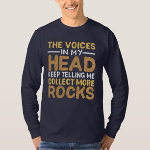 Rock Collector Obssessief Geoloog T-shirt