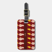 Rock Concert Fun Times Epic Lighter Pattern Bagagelabel (Voorkant verticaal)