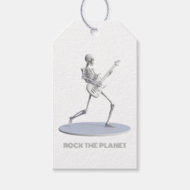 Rock de planeet cadeaulabel
