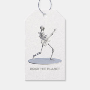 Rock de planeet cadeaulabel
