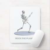Rock de planeet muismat (Met muis)