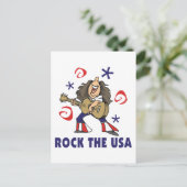 Rock de Verenigde Staten Briefkaart (Staand voorkant)