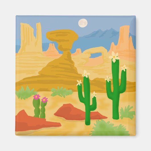 Rock Desert Magnet (Devant)
