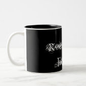 "Rock Diva-licious ! En noir" Mug - Personnalisabl (Gauche)