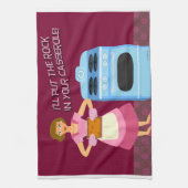 Rock en Casserole Theedoek (Verticaal)