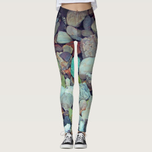 Rock en Gem Collectie Photo Colorful Stones Leggings
