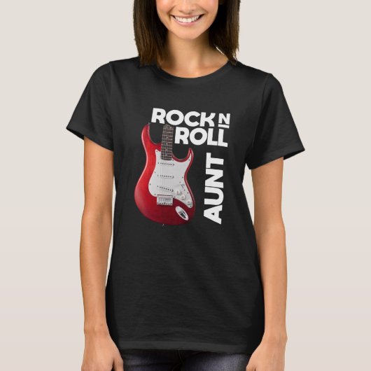 Rock en Roll Aunt T-shirt (Voorkant)