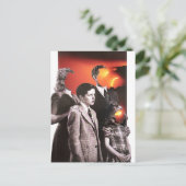 Rock en Roll Briefkaart (Staand voorkant)