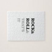 Rock en Roll en dat is het Legpuzzel (Horizontaal)