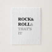 Rock en Roll en dat is het Legpuzzel (Verticaal)