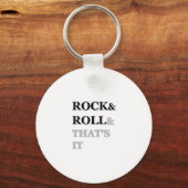 Rock en Roll en dat is het Sleutelhanger (Voorkant)